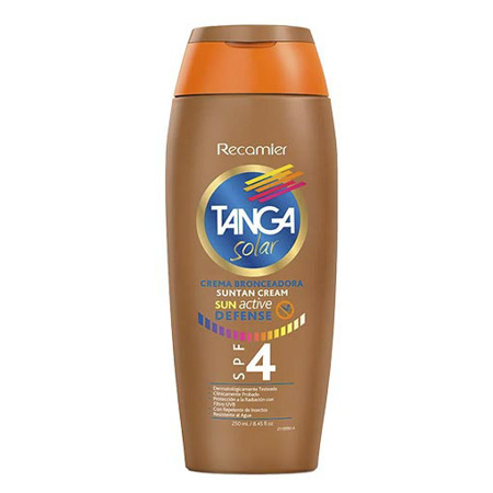 Imagen de Bronceador Crema Tanga SPF4 250 Ml