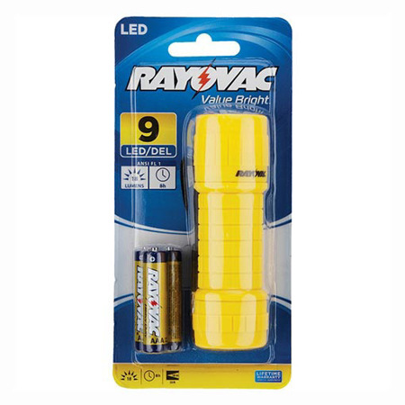 Imagen de Linterna AAA Rayovac 9Led