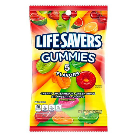 Imagen de Gomita Lifesavers 5 Flavors 198G