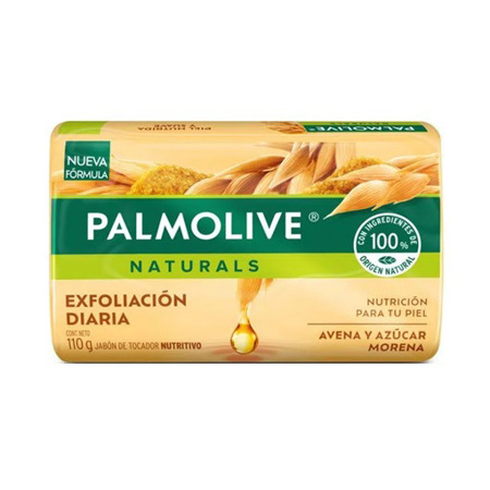 Imagen de Jabón En Barra Avena y Azúcar Morena  Palmolive 110Gr