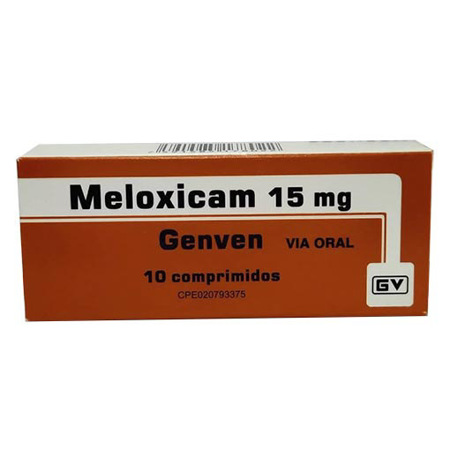 Imagen de Meloxicam Comp 15mg X 10