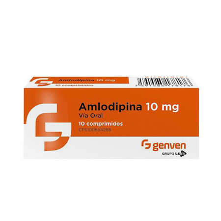 Imagen de Amlodipina Tab 10Mg x10 Genven