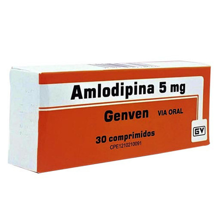 Imagen de Amlodipina Comp. 5Mg X30 Genven