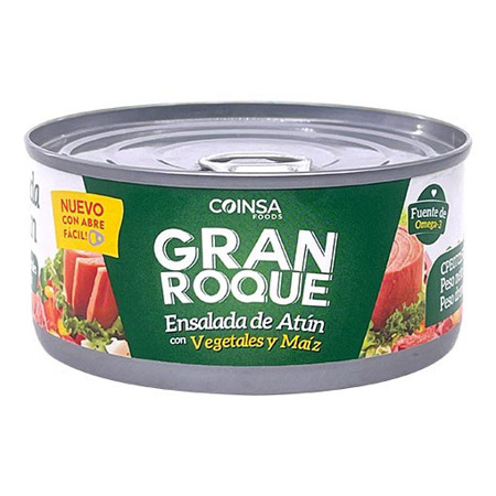 Imagen de Atún Entero Con Vegetales Gran Roque 160Gr