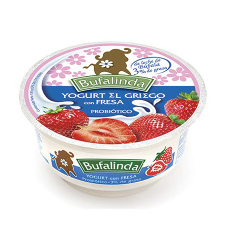 Imagen de Yogurt Griego Con Fresa Bufalinda 180 Gr.