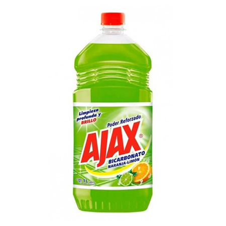 Imagen de Desinfectante Ajax Bicarbonato Naranja Limón 1L