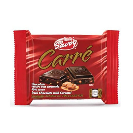 Imagen de Chocolate Carre Caramelo Savoy 100Gr