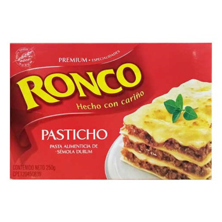 Imagen de Pasta Lasagna Ronco 250Gr