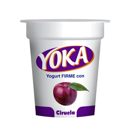 Imagen de Yogurt Firme Con Ciruela Yoka 150 Gr.