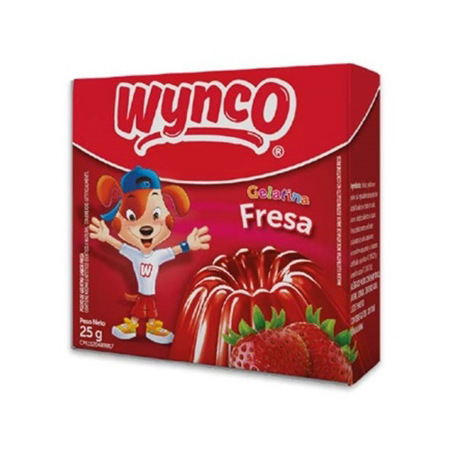 Imagen de Gelatina De Fresa Wynco 25G