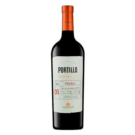 Imagen de Vino Tinto Portillo Malbec 0.75 L.