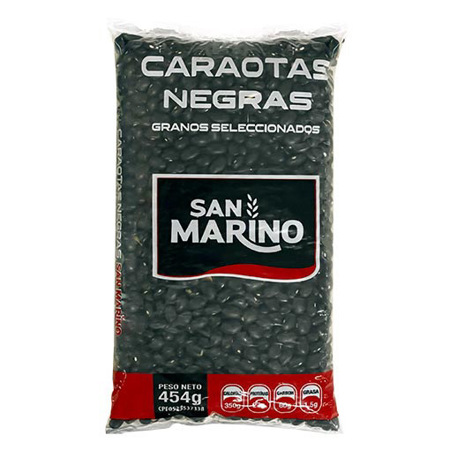 Imagen de Caraota Negra San Marino 454 Gr
