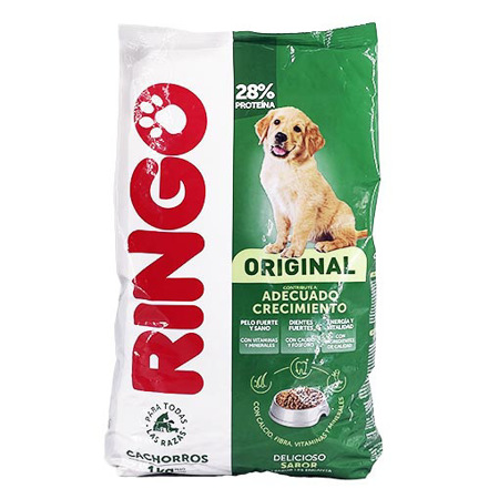 Imagen de Alimento Para Perro Cachorro Ringo Original 1 Kg