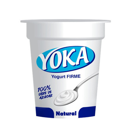 Imagen de Yogurt Firme Natural Yoka 500 Gr