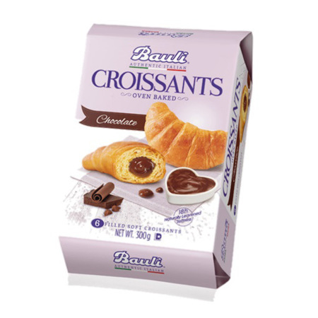 Imagen de Croissant Bauli Con Crema De Chocolate 300 Gr
