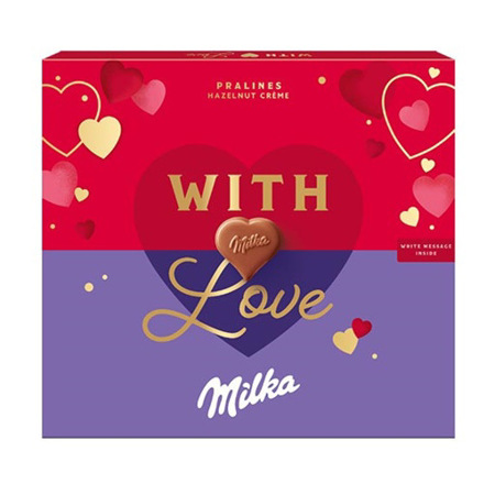 Imagen de Bombon Milka Hazelnut Creme 110 Gr