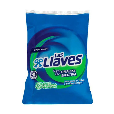 Imagen de Detergente Polvo Las Llaves Frescura De Primavera 400 Gr