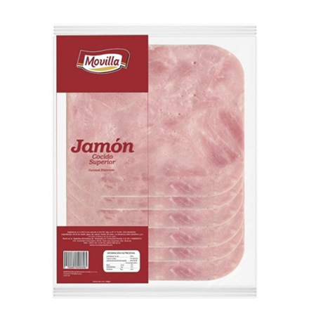 Imagen de Jamón De Pierna Cocido Movilla 140 Gr