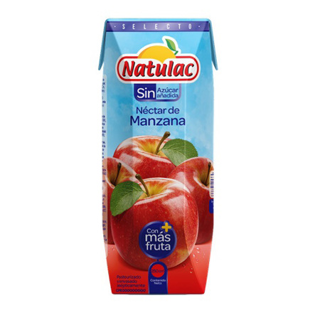 Imagen de Néctar De Manzana Natulac Sin Azúcar 250Ml