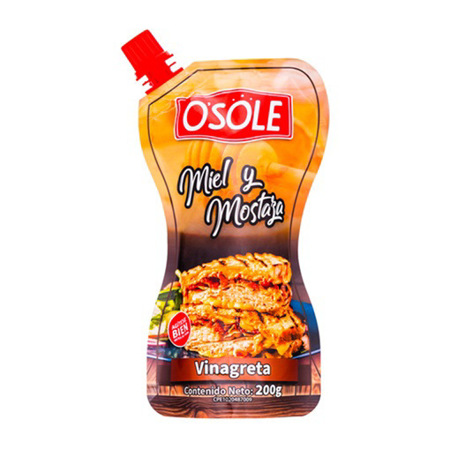 Imagen de Vinagreta De Miel Mostaza Osole 200Gr