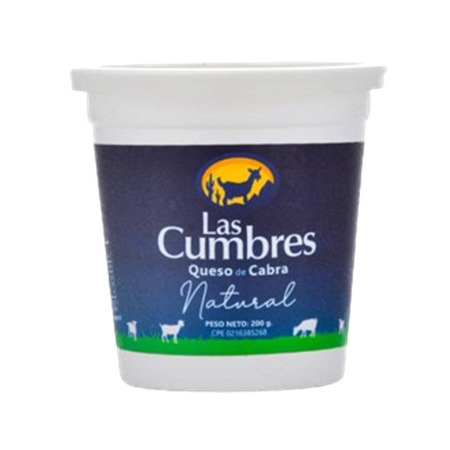 Imagen de Queso De Cabra Natural Las Cumbres 200 G