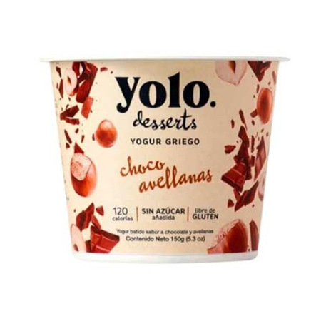 Imagen de Yogurt Firme Choco Avellanas Yolo 150Gr