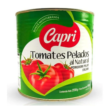 Imagen de Tomate Pelado Capri 2550 Gr