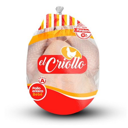 Imagen de Pollo Entero El Criollo 2.3 Kg (Congelado)