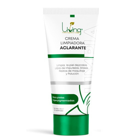 Imagen de Crema Limpiadora Aclarante Living 120 Ml.