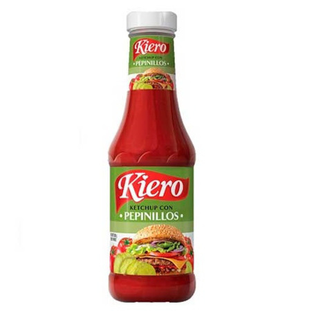 Imagen de Ketchup Con Pepinillo Kiero 380 Gr.