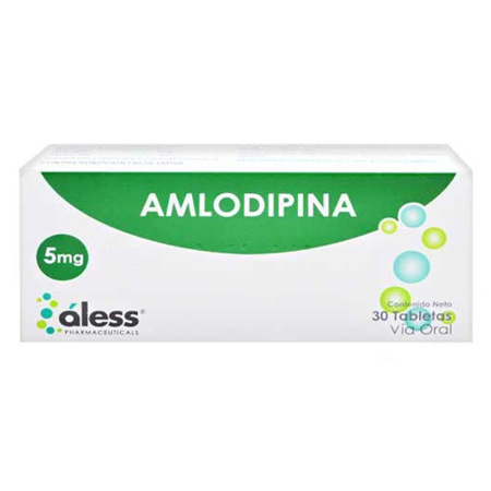 Imagen de Amlodipina Tab. 5mg X 30 Aless