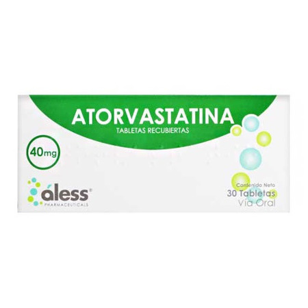 Imagen de Atorvastatina Tab. 40mg X 30 Aless