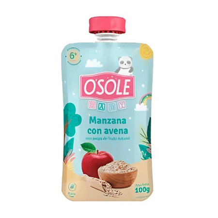 Imagen de Colado De Manzana Con Avena Osole 100 Gr