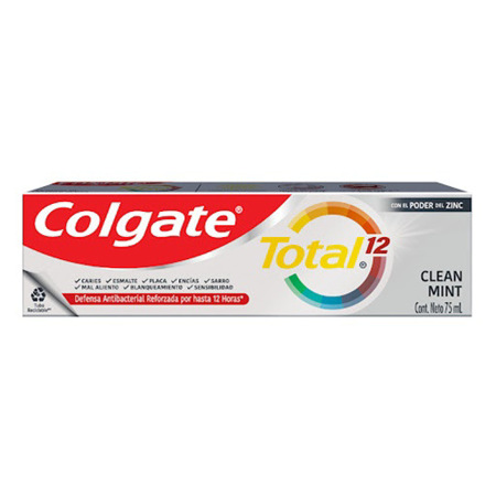 Imagen de Crema Dental Colgate Total 12 Clean Mint 75 Ml