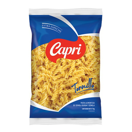 Imagen de Pasta Tornillo Capri Extra Especial 500 Gr