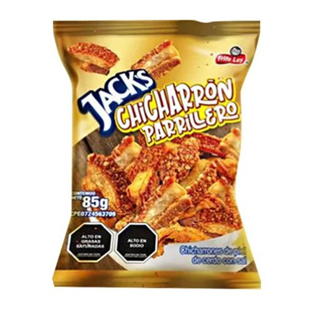 Imagen de Chicharrón Parrillero Jacks 85 Gr