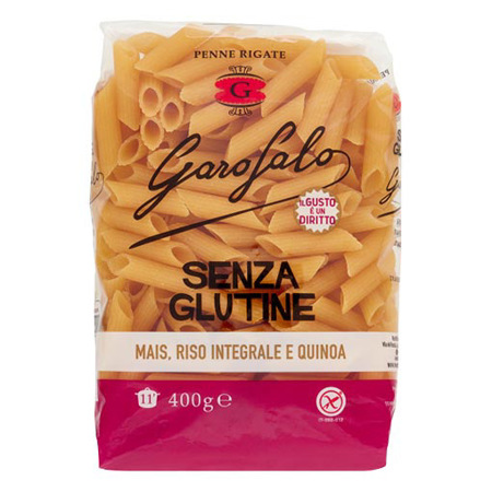 Imagen de Pasta Penne Rigate Garofalo Sin Gluten 400 Gr