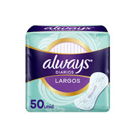 Imagen de Protector Diario Always Largo 146g X50 Und