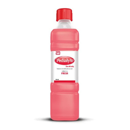 Imagen de Pedialyte 60meq Solución Para Rehidratación Con Zinc Y Fresa 500 Ml