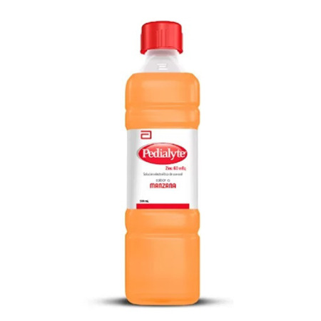 Imagen de Pedialyte 60meq Solución Para Rehidratación Con Zinc Y Manzana 500 Ml