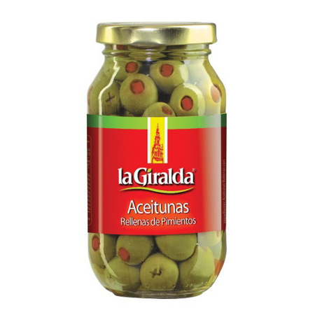 Imagen de Aceituna Verde Con Pimiento La Giralda 490 Gr.