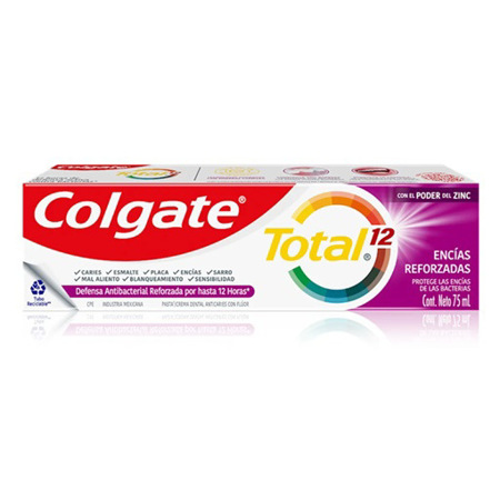 Imagen de Crema Dental Colgate Total 12 Encias Reforzadas 75ml