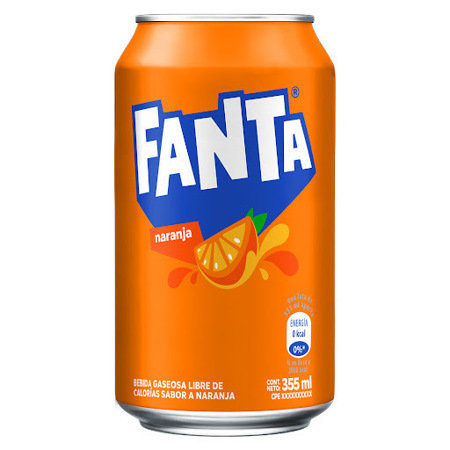 Imagen de Refresco Fanta Naranja Lata 355 Ml