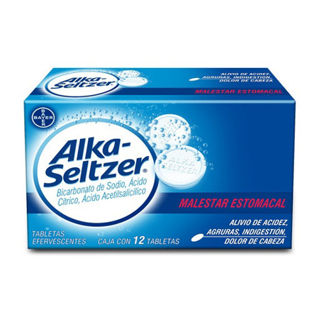 Imagen de Alka Seltzer Efervescente 12 Tab