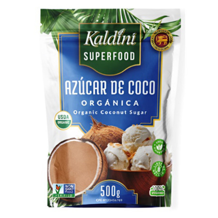 Imagen de Azúcar De Coco Kaldini Organica 500 Gr