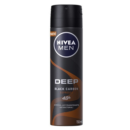 Imagen de Desodorante Aerosol Nivea Men Carbon Expresso 150 Ml