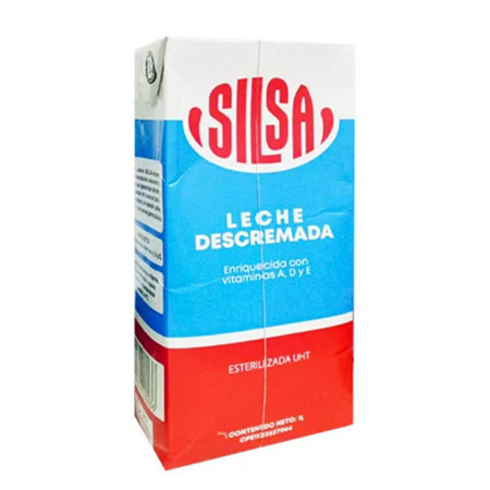 Imagen de Leche Liquida Descremada Silsa 1L