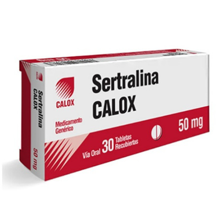 Imagen de Sertralina Tableta Recubierta 50mg X 30 Calox