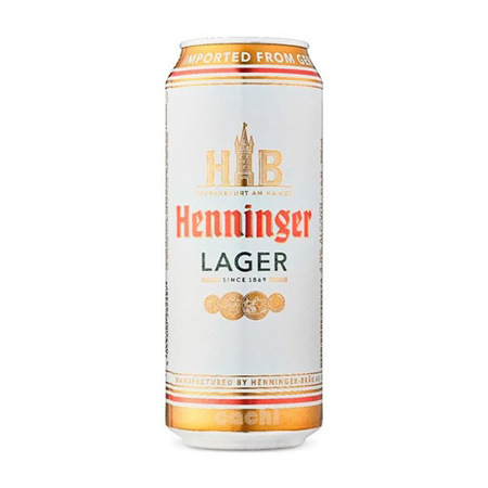 Imagen de Cerveza Lager Henninger 0,5l