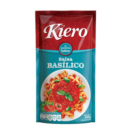 Imagen de Salsa Para Pasta Kiero Basilico 340 Gr